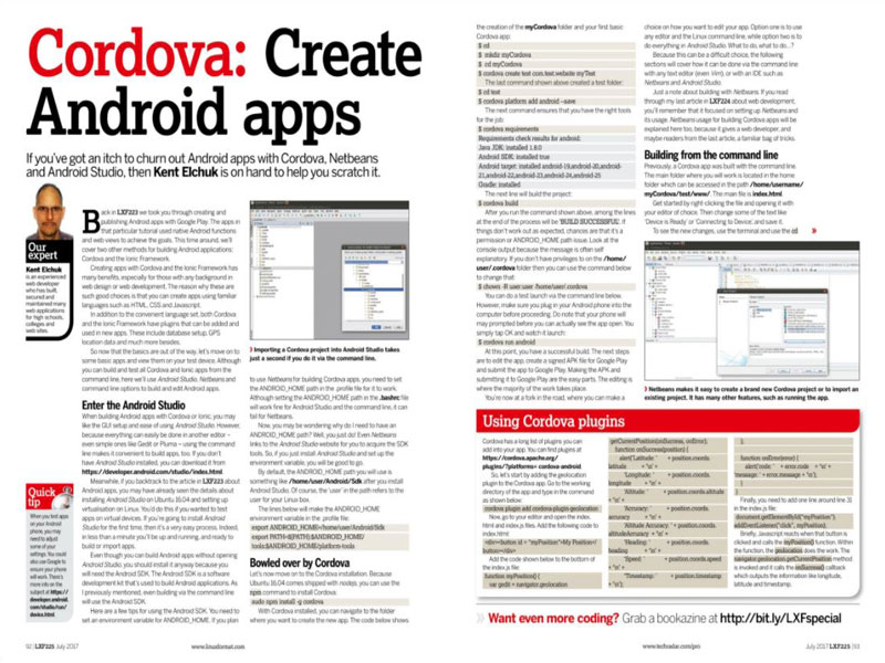 Building Apps With Cordova