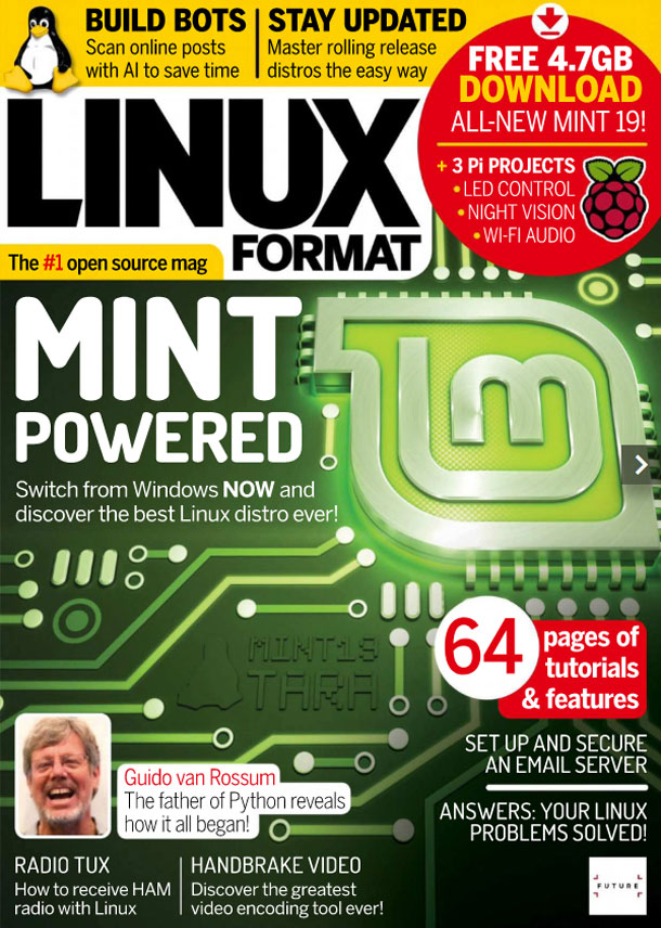 Number one Linux Magazine Published in UK